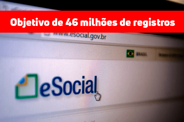 Objetivo de 46 milhões de registros