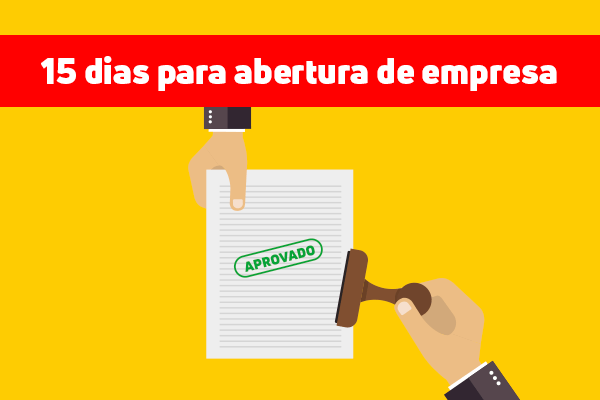 Abertura de empresa em 15 dias